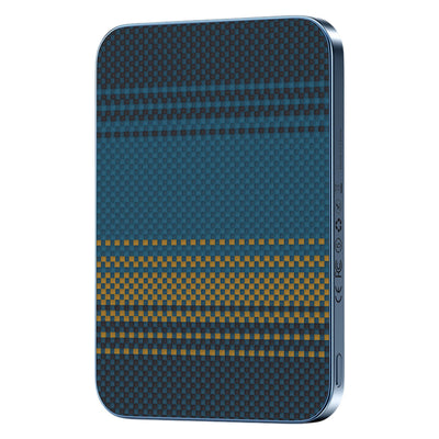 Keephone PB50 Brendy Kevlar 5.000 mAh 20W Type-C ve 15W Kablosuz Şarj Destekli Magsafe Powerbank