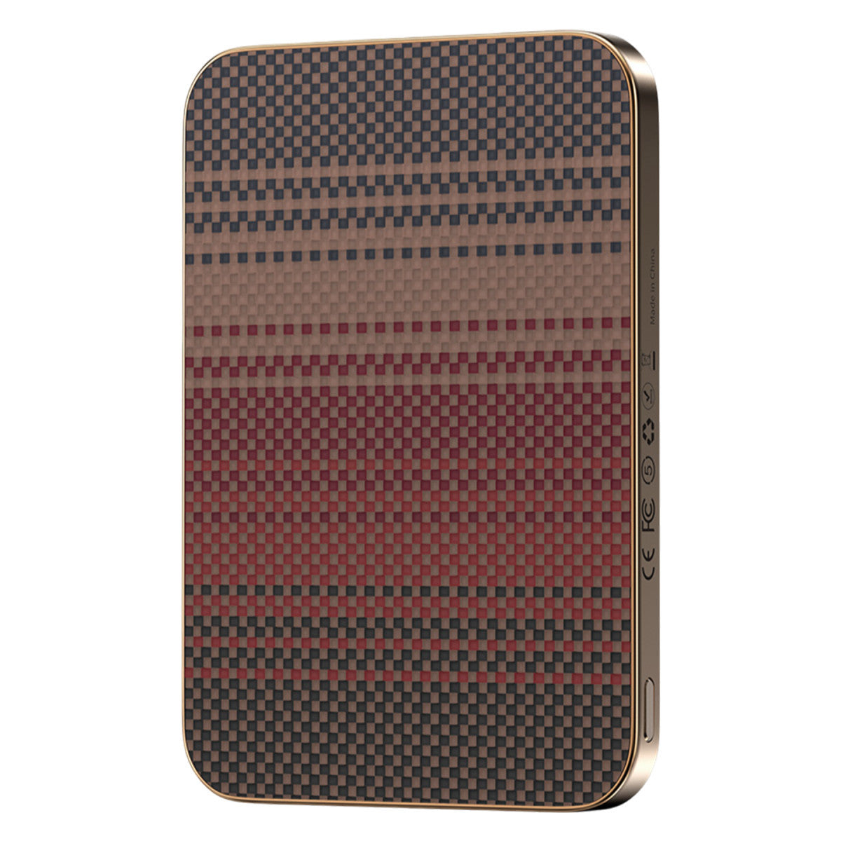 Keephone PB50 Brendy Kevlar 5.000 mAh 20W Type-C ve 15W Kablosuz Şarj Destekli Magsafe Powerbank