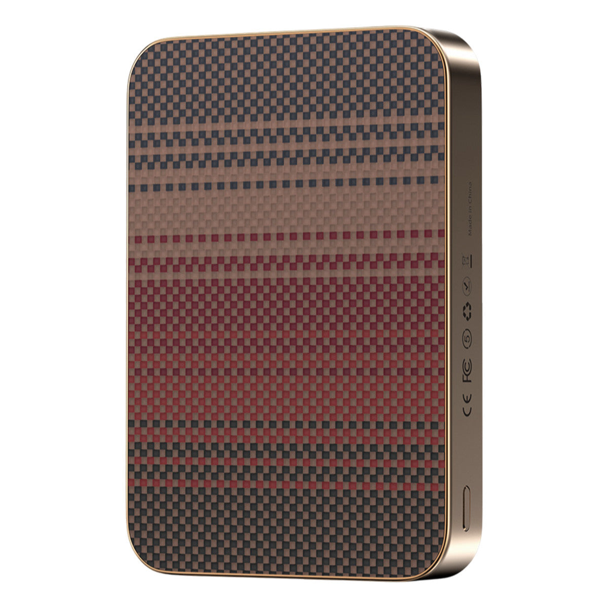 Keephone PB51 Brendy Kevlar 10.000 mAh 22.5W USB 20W Type-C ve 15W Kablosuz Şarj Destekli Magsafe Powerbank