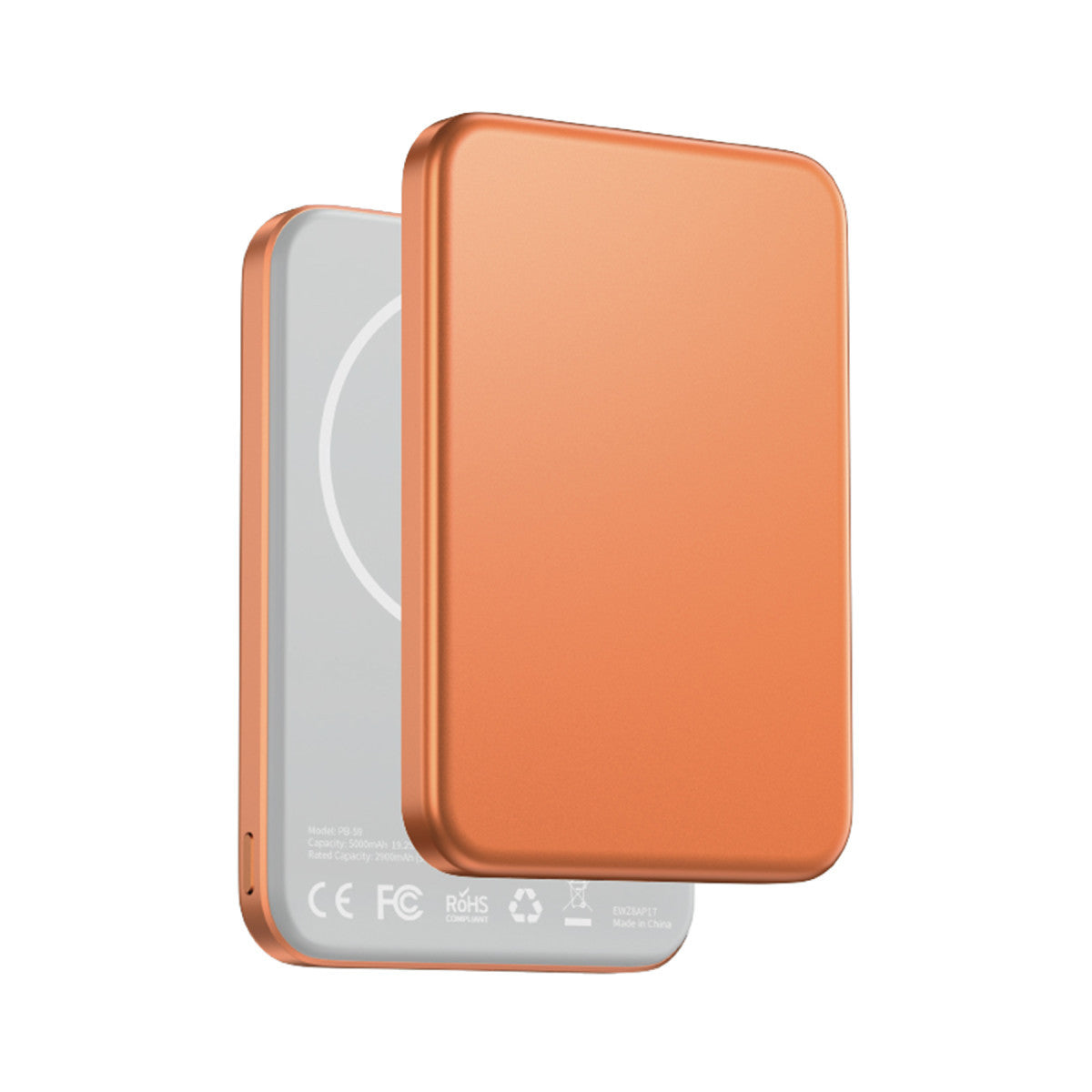 Keephone PB59 Glossey 5.000 mAh 20W Type-C ve 15W Kablosuz Şarj Destekli Magsafe Powerbank