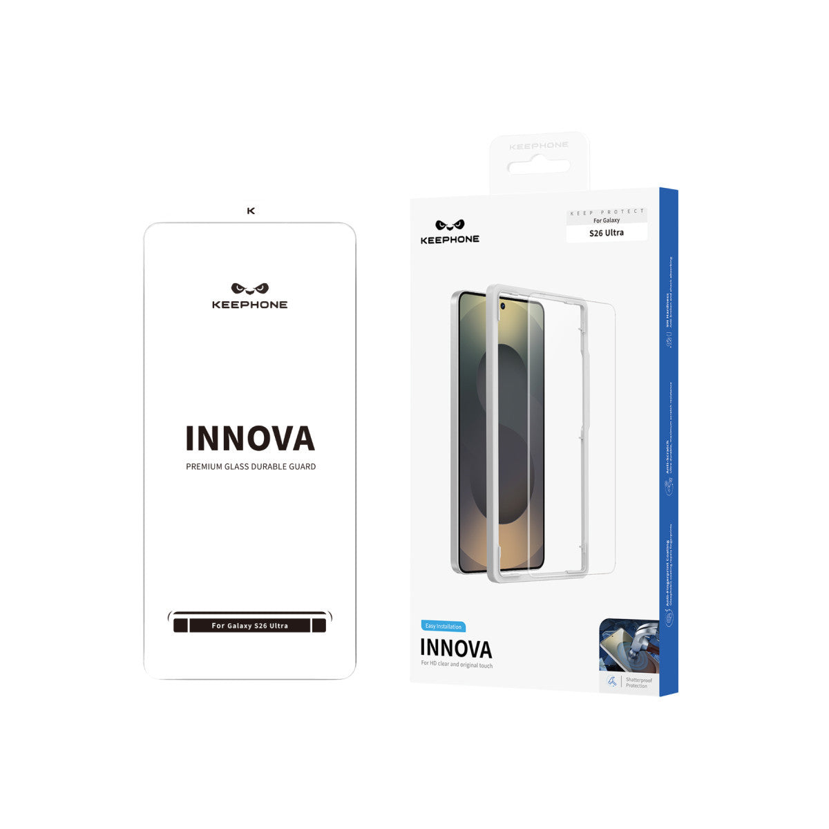 Keephone Samsung Galaxy S26 Innova HD Cam Ekran Koruyucu