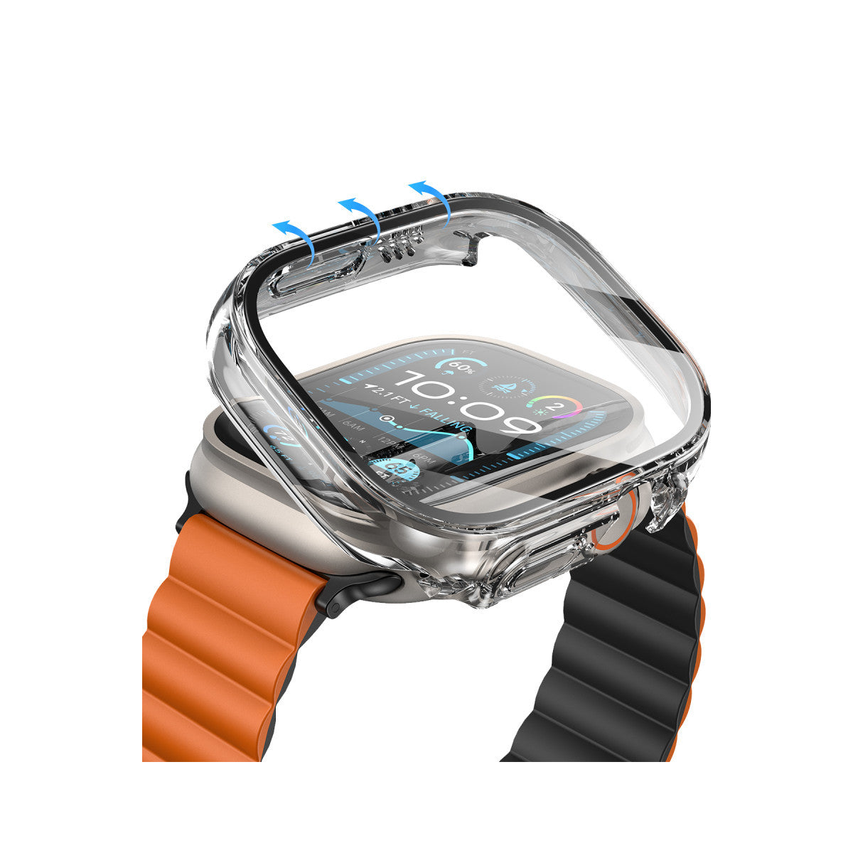 Keephone Watch 46mm Air Armor Camlı Kasa Ekran Koruyucu