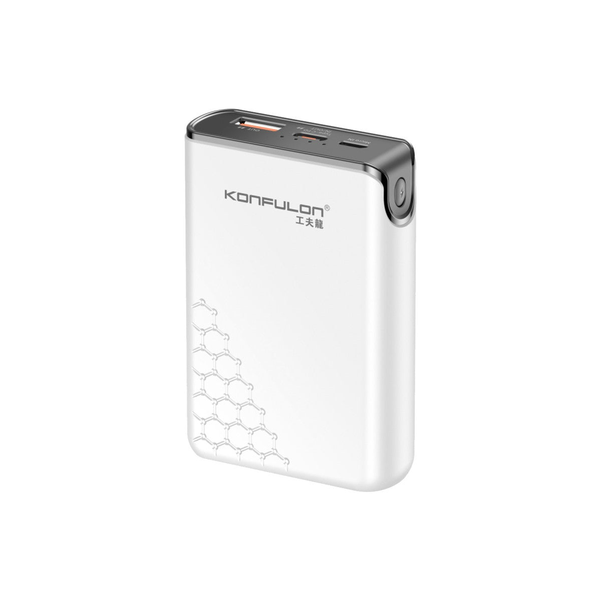 Konfulon A6Q 22.5W Usb 3.0 ve 20W Type-C Çıkışlı 10.000 mAh PD Powerbank