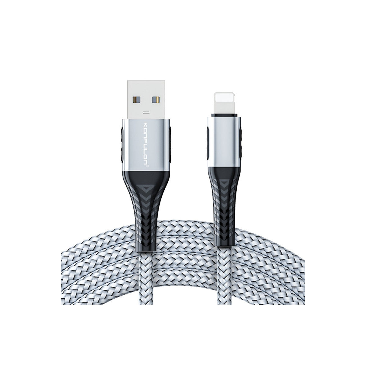 Konfulon DC33 Usb 3.0 to Lightning 1M Tel Örgü 60W Kablo