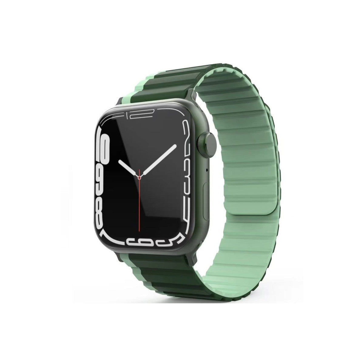 Movenchy Apple Watch 42mm MO-WB1 Çift Renk Mıknatıslı Silikon Kordon