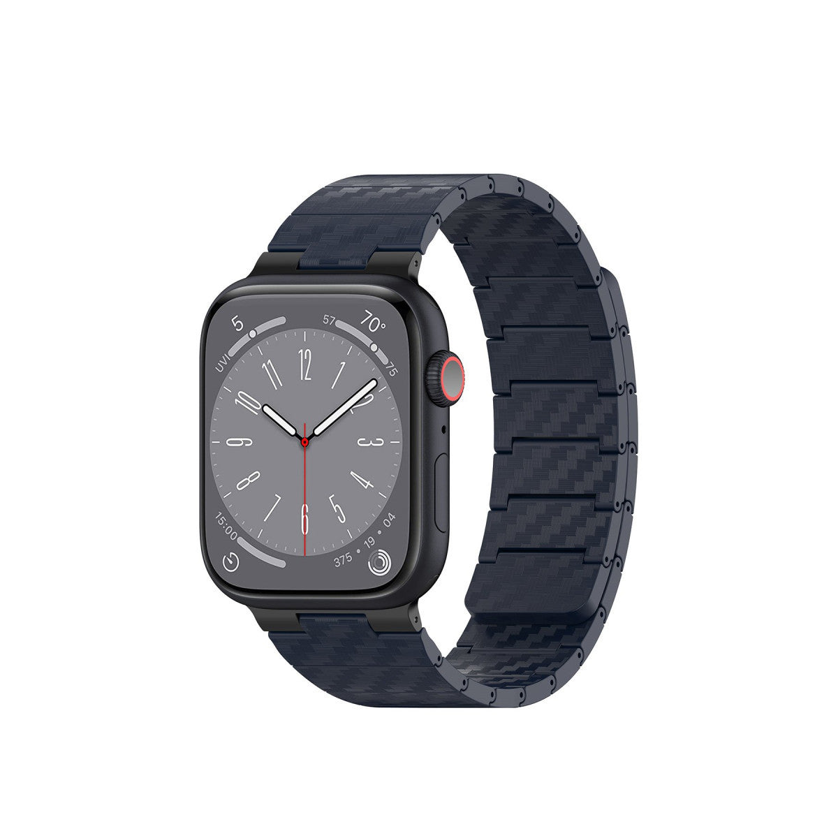 Movenchy Watch 45mm Carbon Steel Kordon