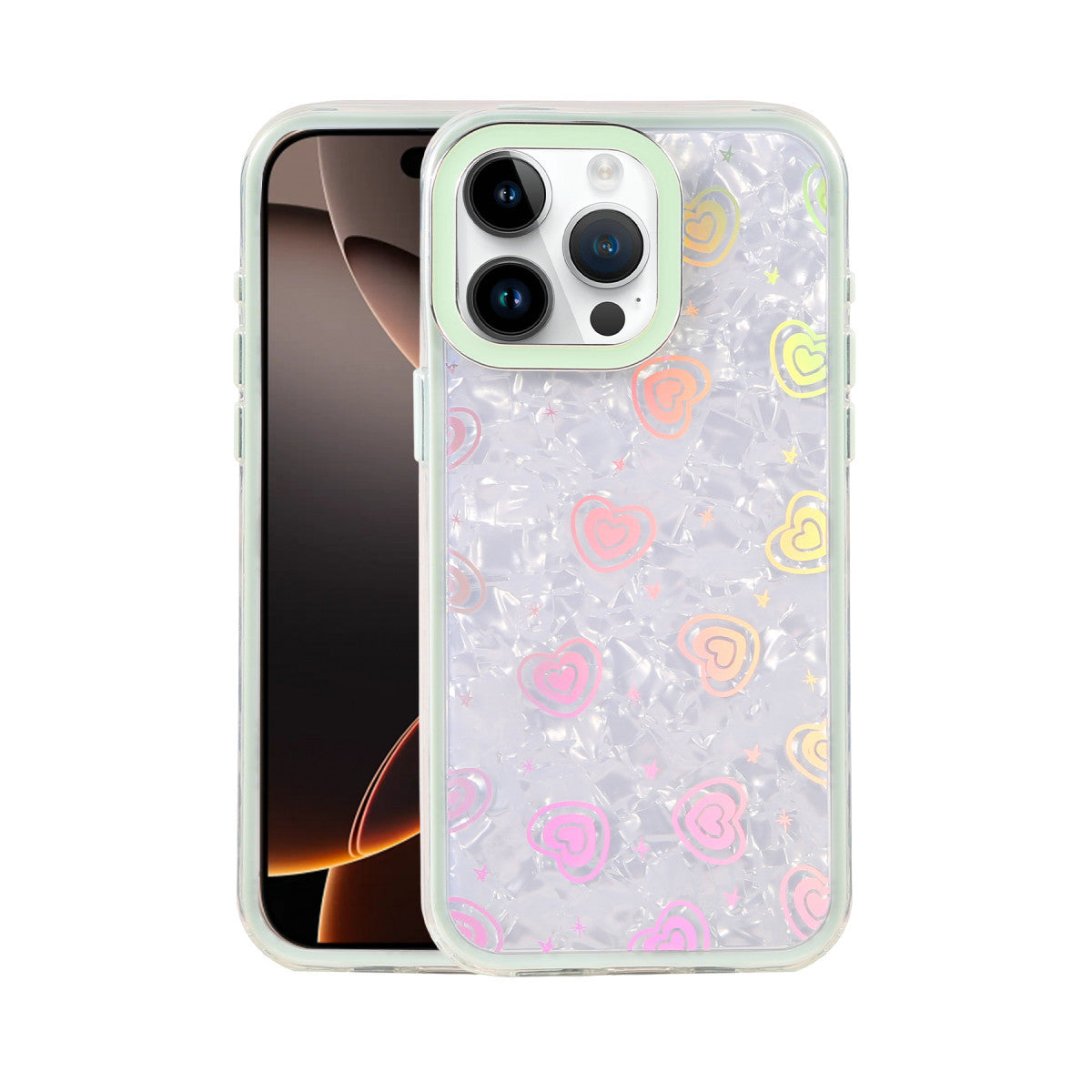 Newface Apple iPhone 14 Pro Max Lumi Desenli Kapak