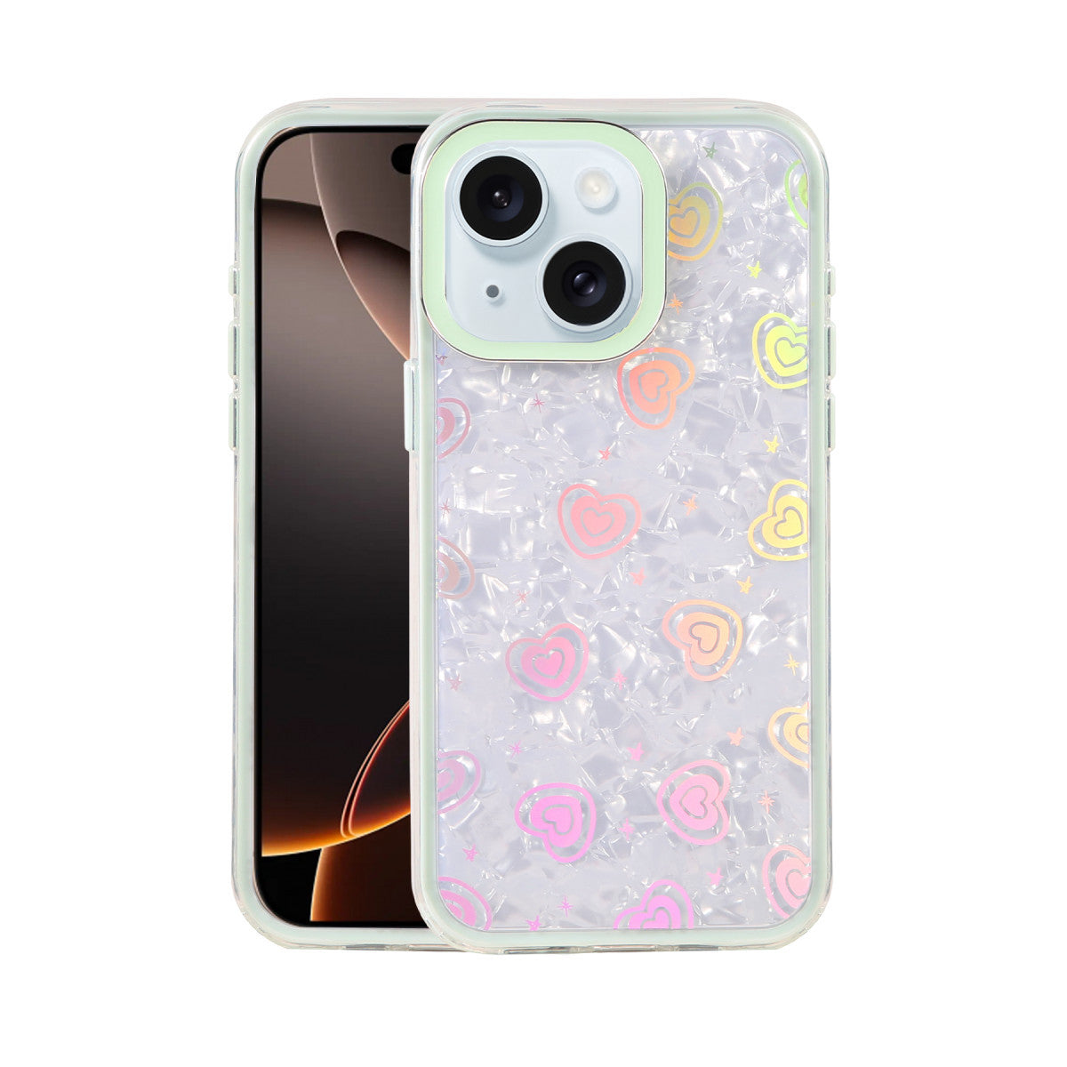 Newface Apple iPhone 15 Lumi Desenli Kapak