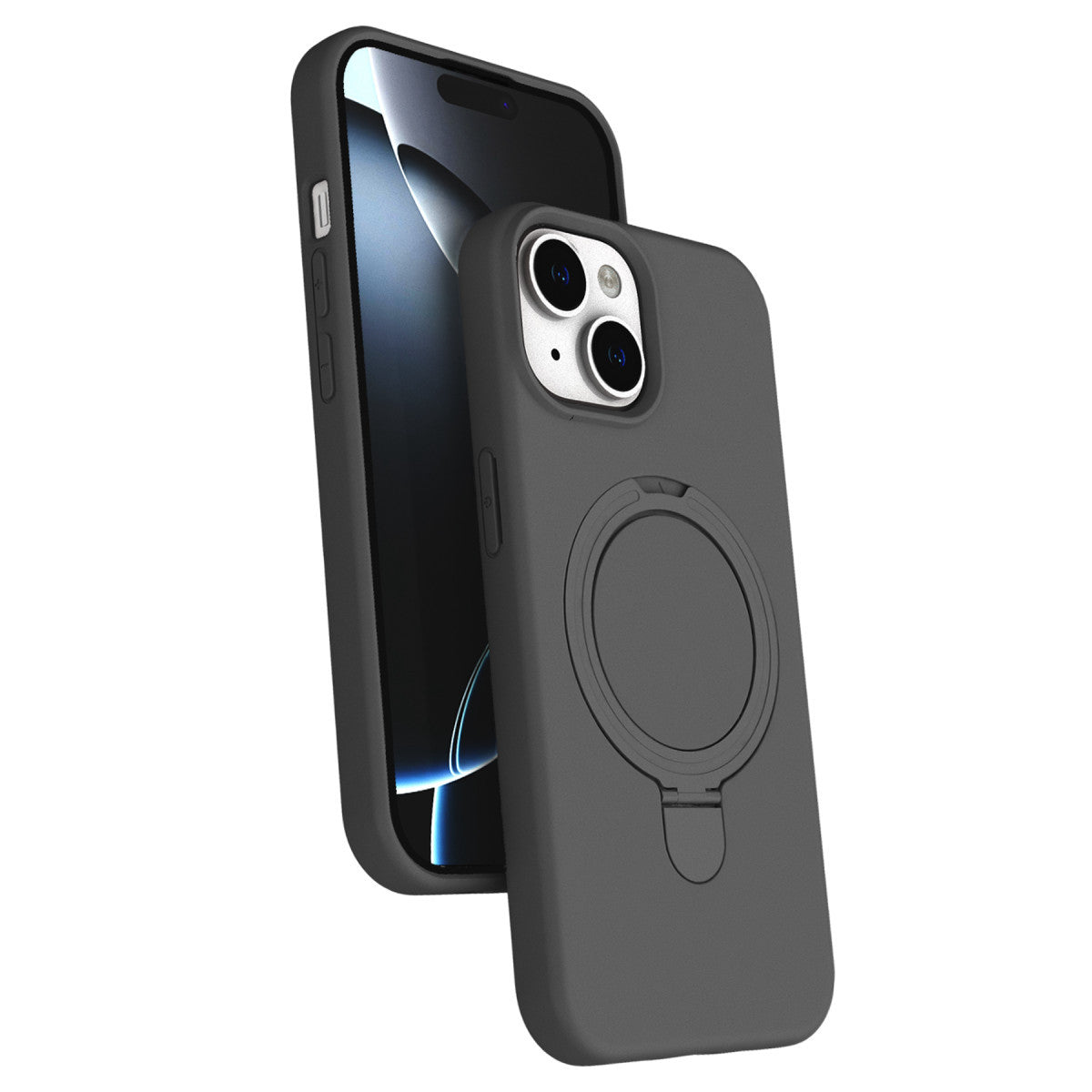 Newface Apple iPhone 15 Plus Regal Magsafe Standlı Kapak