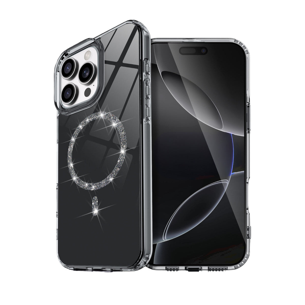 Newface Apple iPhone 15 Pro Max Live Diamond Magsafe Kapak