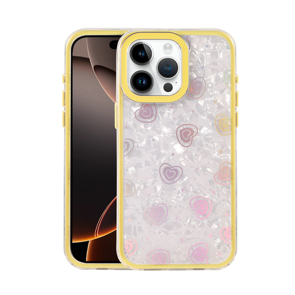 Newface Apple iPhone 15 Pro Max Lumi Desenli Kapak