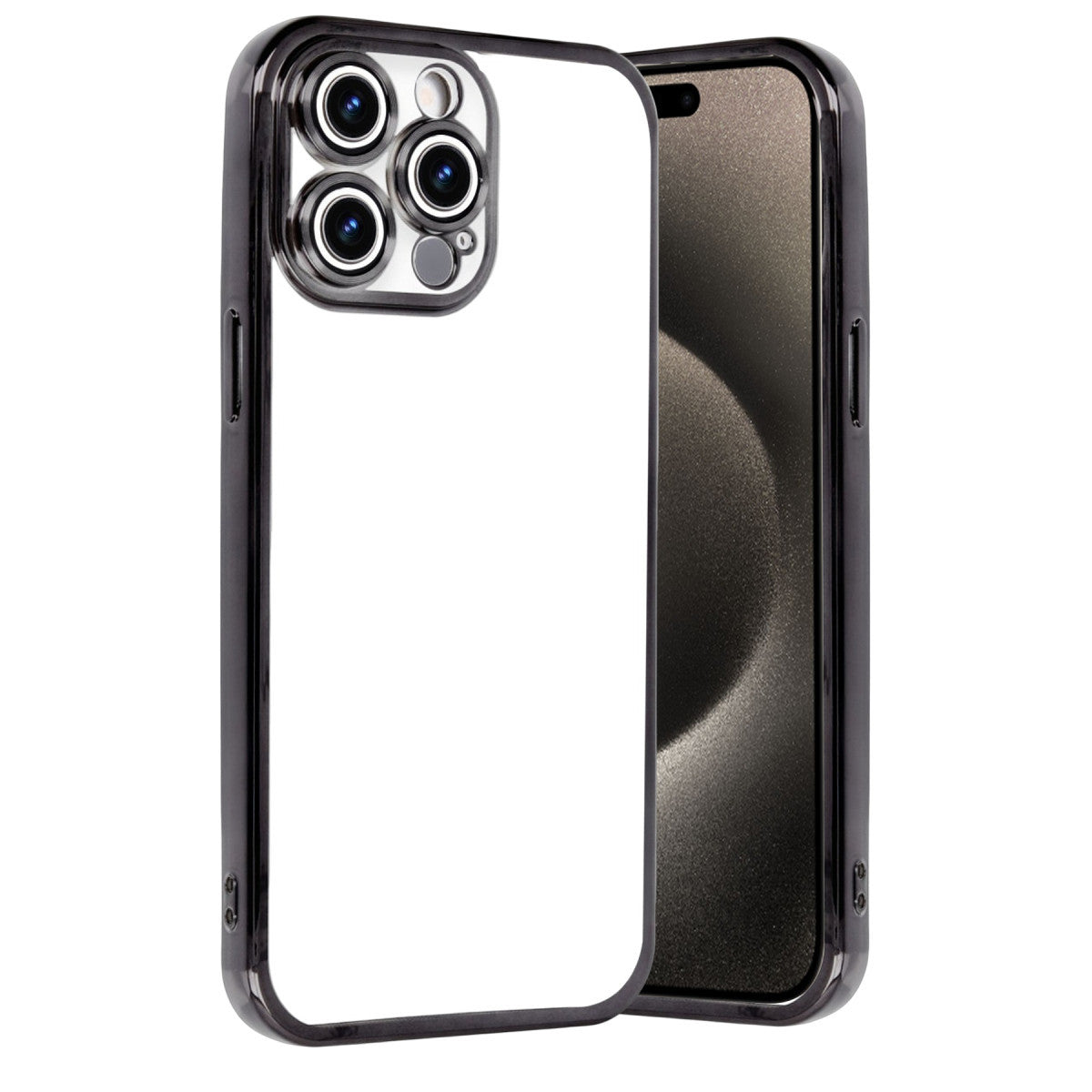 Newface Apple iPhone 15 Pro Max Razer Lensli Silikon