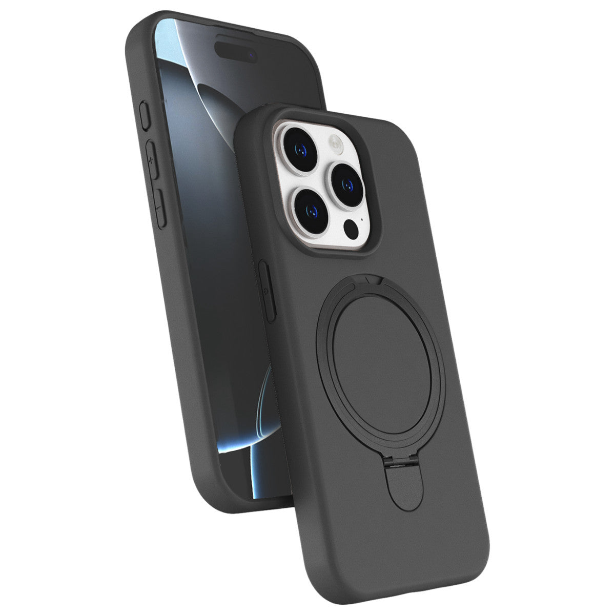 Newface Apple iPhone 15 Pro Max Regal Magsafe Standlı Kapak