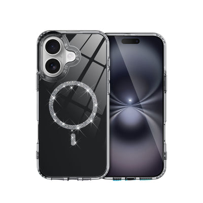 Newface Apple iPhone 16 Live Diamond Magsafe Kapak