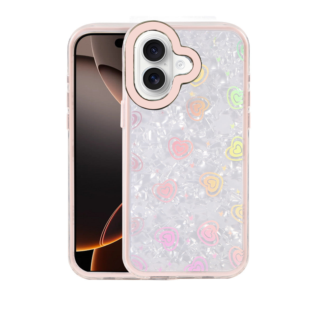 Newface Apple iPhone 16 Lumi Desenli Kapak