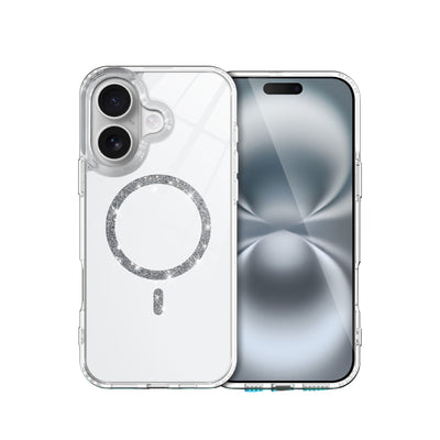 Newface Apple iPhone 16 Plus Live Diamond Magsafe Kapak