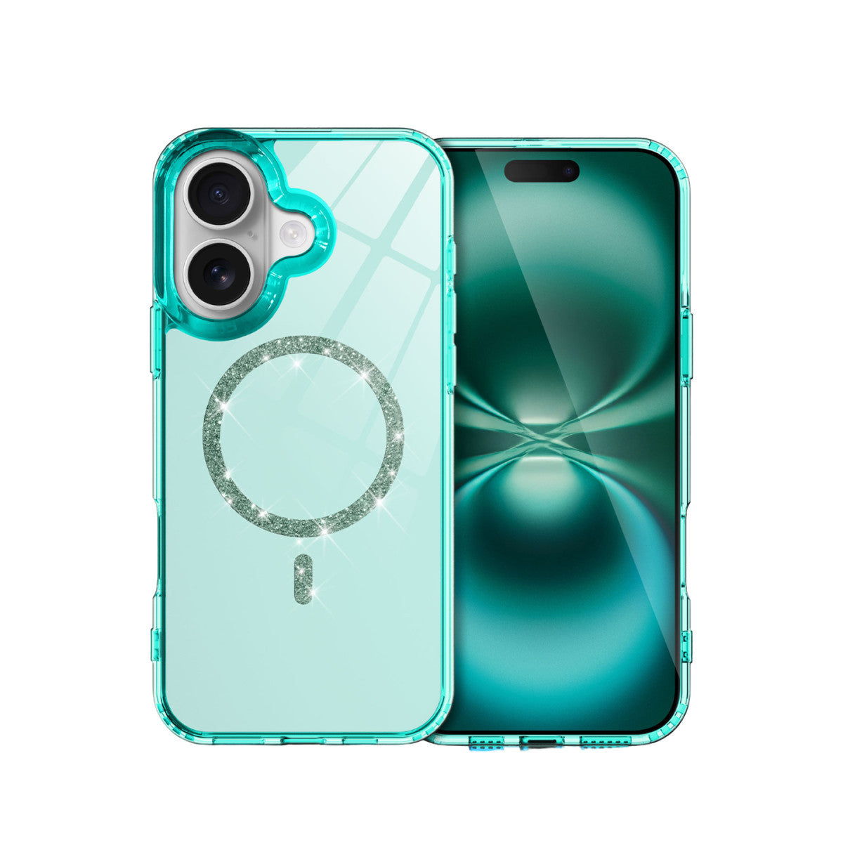 Newface Apple iPhone 16 Plus Live Diamond Magsafe Kapak