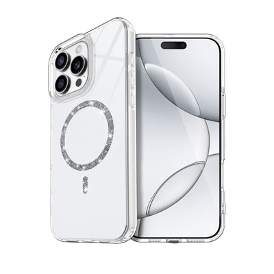 Newface Apple iPhone 16 Pro Live Diamond Magsafe Kapak