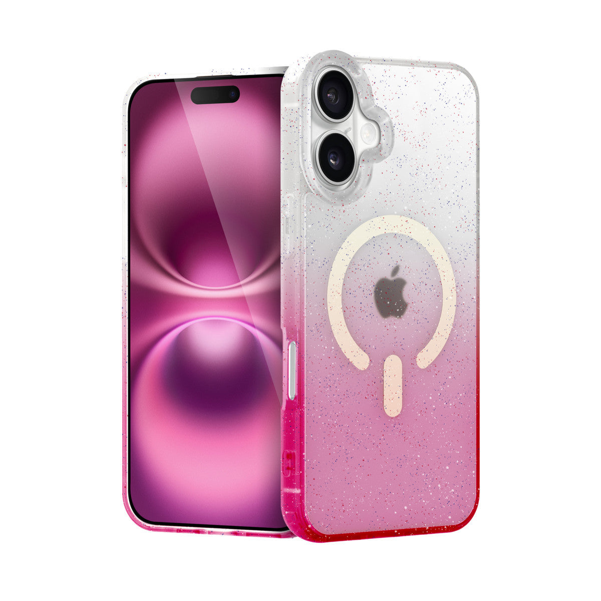 Newface Apple iPhone 16 Pummel Shiny Magsafe Kapak