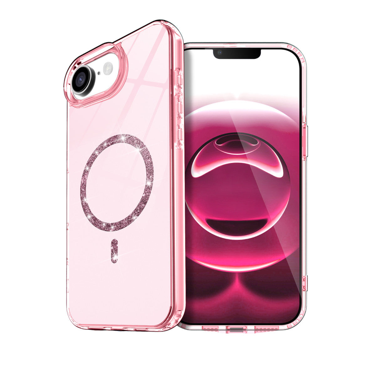 Newface Apple iPhone 16E Live Diamond Magsafe Kapak