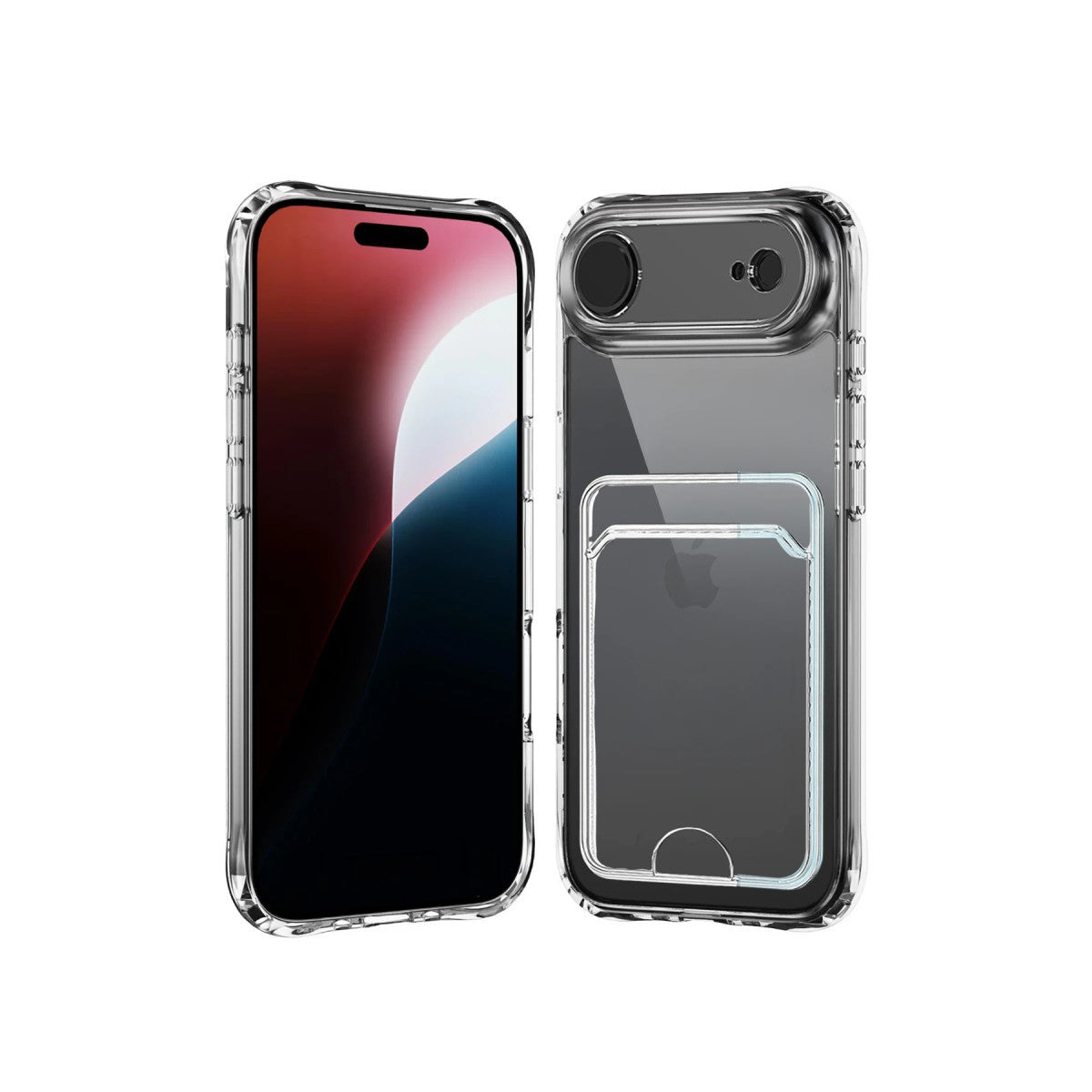 Newface Apple iPhone 17 Air Kart Şeffaf Silikon