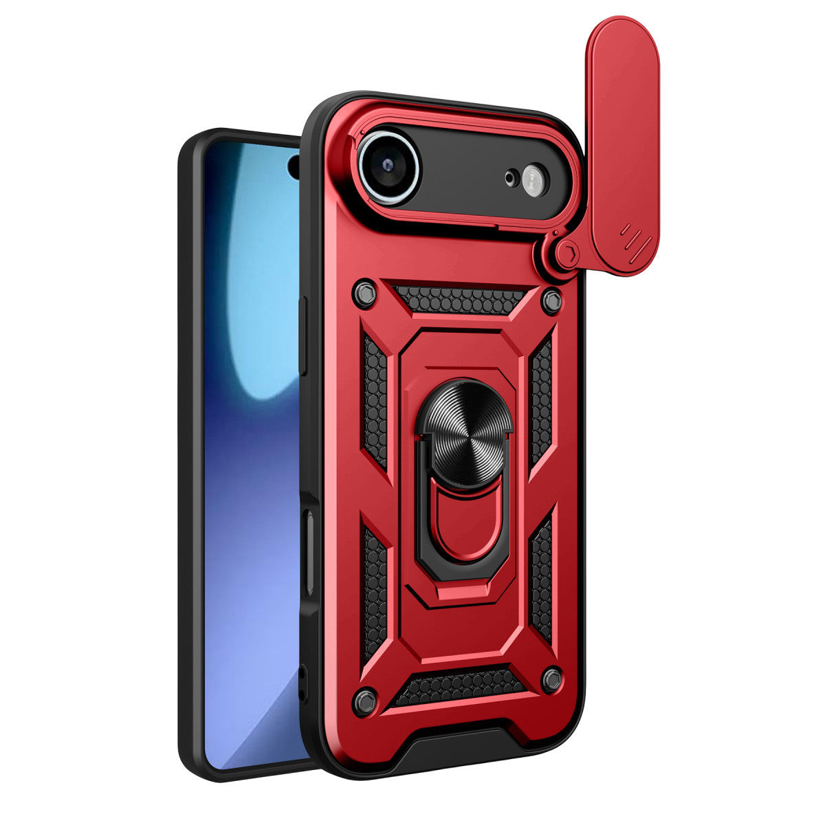 Newface Apple iPhone 17 Air Pars Lens Yüzüklü Silikon