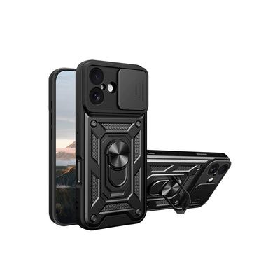 Newface Apple iPhone 17 Pars Lens Yüzüklü Silikon