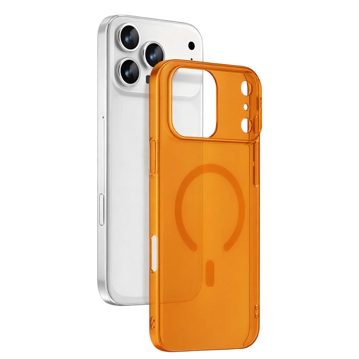 Newface Apple iPhone 17 Pro Max Combo Sert Şeffaf Magsafe Kapak