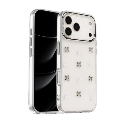 Newface Apple iPhone 17 Pro Max Fiyonk Desenli Kapak