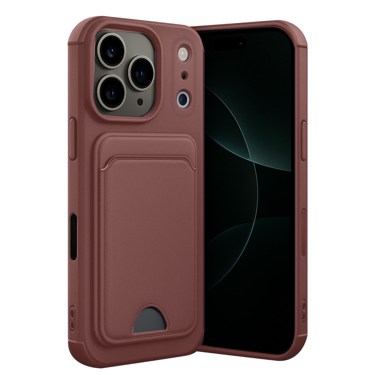 Newface Apple iPhone 17 Pro Max Kelvin Kartvizitli Silikon