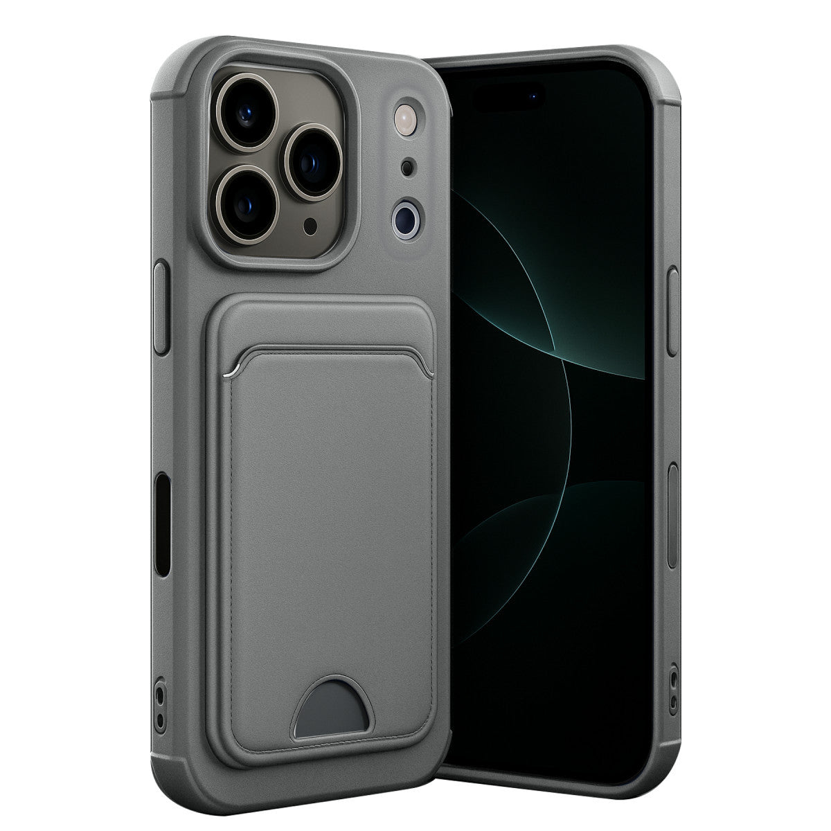 Newface Apple iPhone 17 Pro Max Kelvin Kartvizitli Silikon