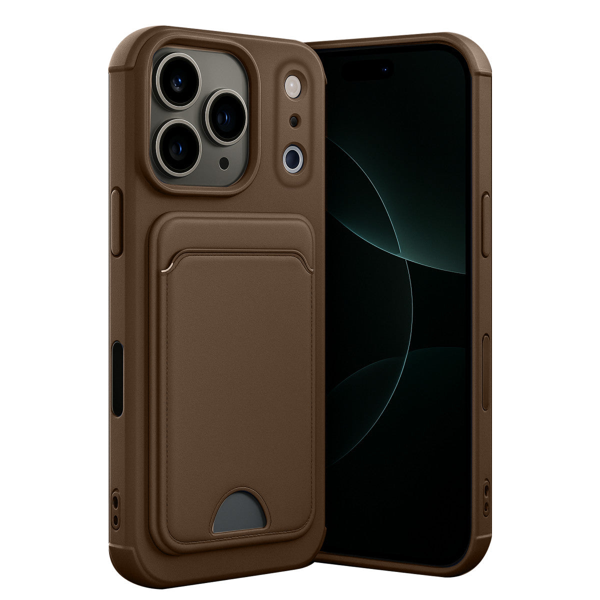 Newface Apple iPhone 17 Pro Max Kelvin Kartvizitli Silikon