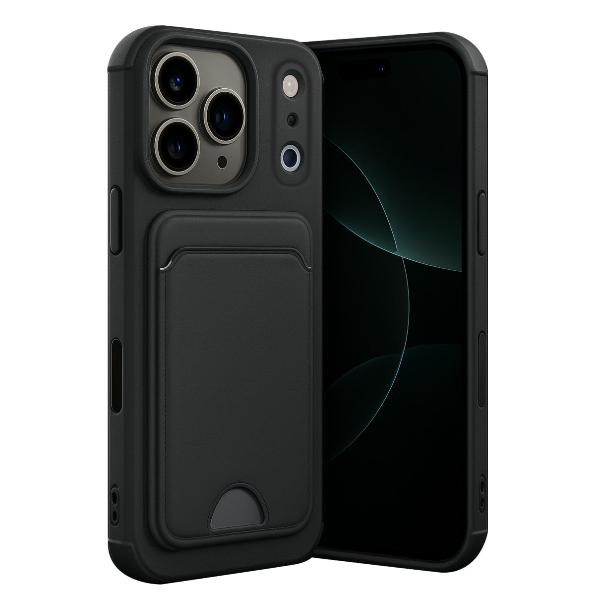 Newface Apple iPhone 17 Pro Max Kelvin Kartvizitli Silikon