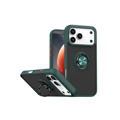 Newface Apple iPhone 17 Pro Max Montreal Yüzüklü Silikon Kapak