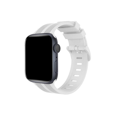 Newface Apple Watch 38mm KR408 Çizgili Silikon Kordon