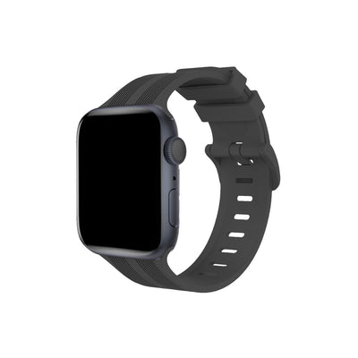 Newface Apple Watch 38mm KR408 Çizgili Silikon Kordon