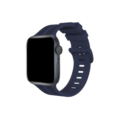 Newface Apple Watch 38mm KR408 Çizgili Silikon Kordon