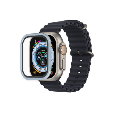 Newface Apple Watch Ultra 49mm Alüminyum Kasa Cam Ekran Koruyucu