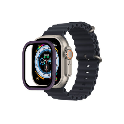 Newface Apple Watch Ultra 49mm Alüminyum Kasa Cam Ekran Koruyucu