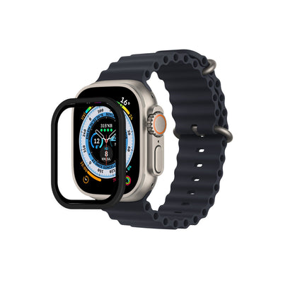 Newface Apple Watch Ultra 49mm Alüminyum Kasa Cam Ekran Koruyucu