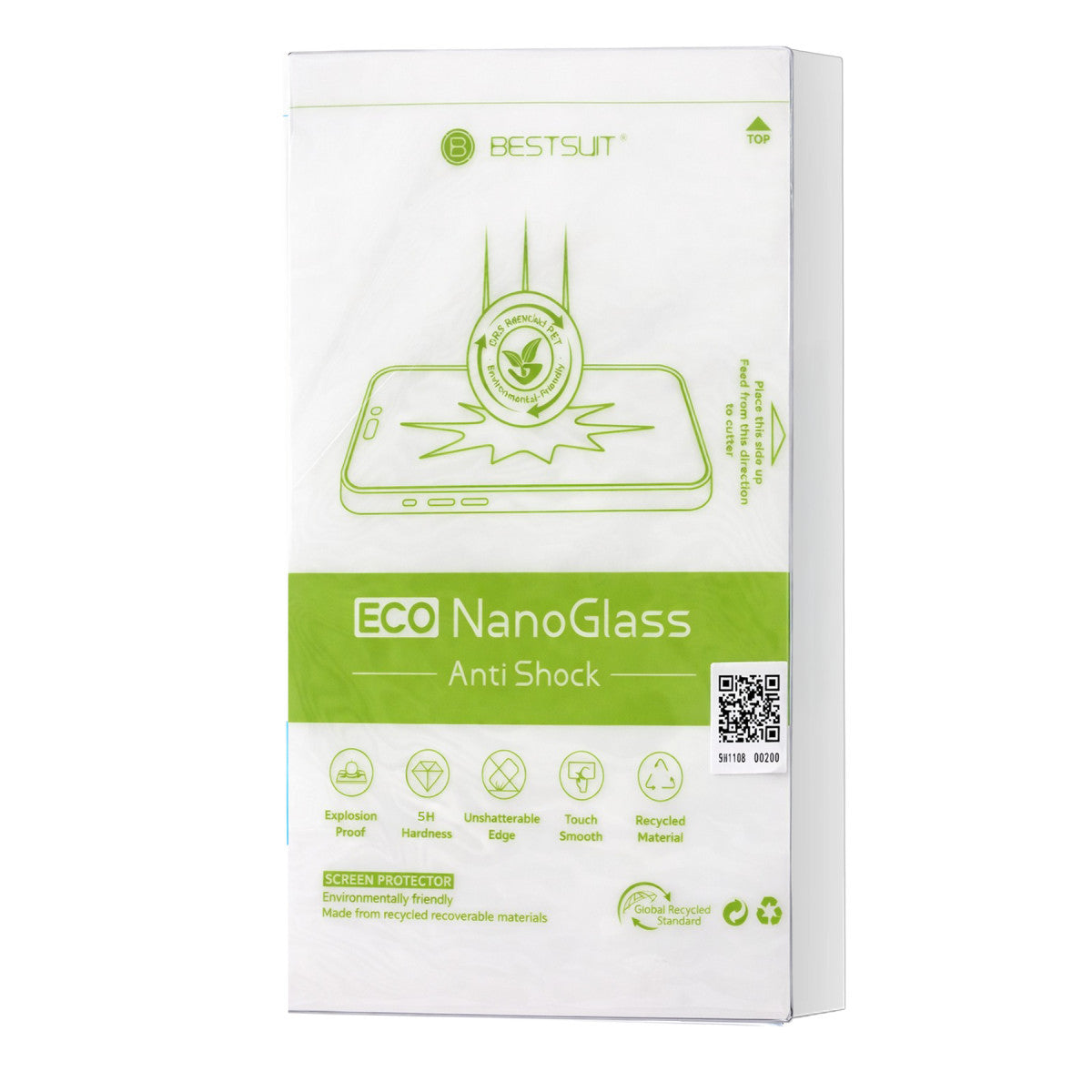 Best Suit Makine 5H Eco Nano Cam Ekran Koruyucu 10 Adet