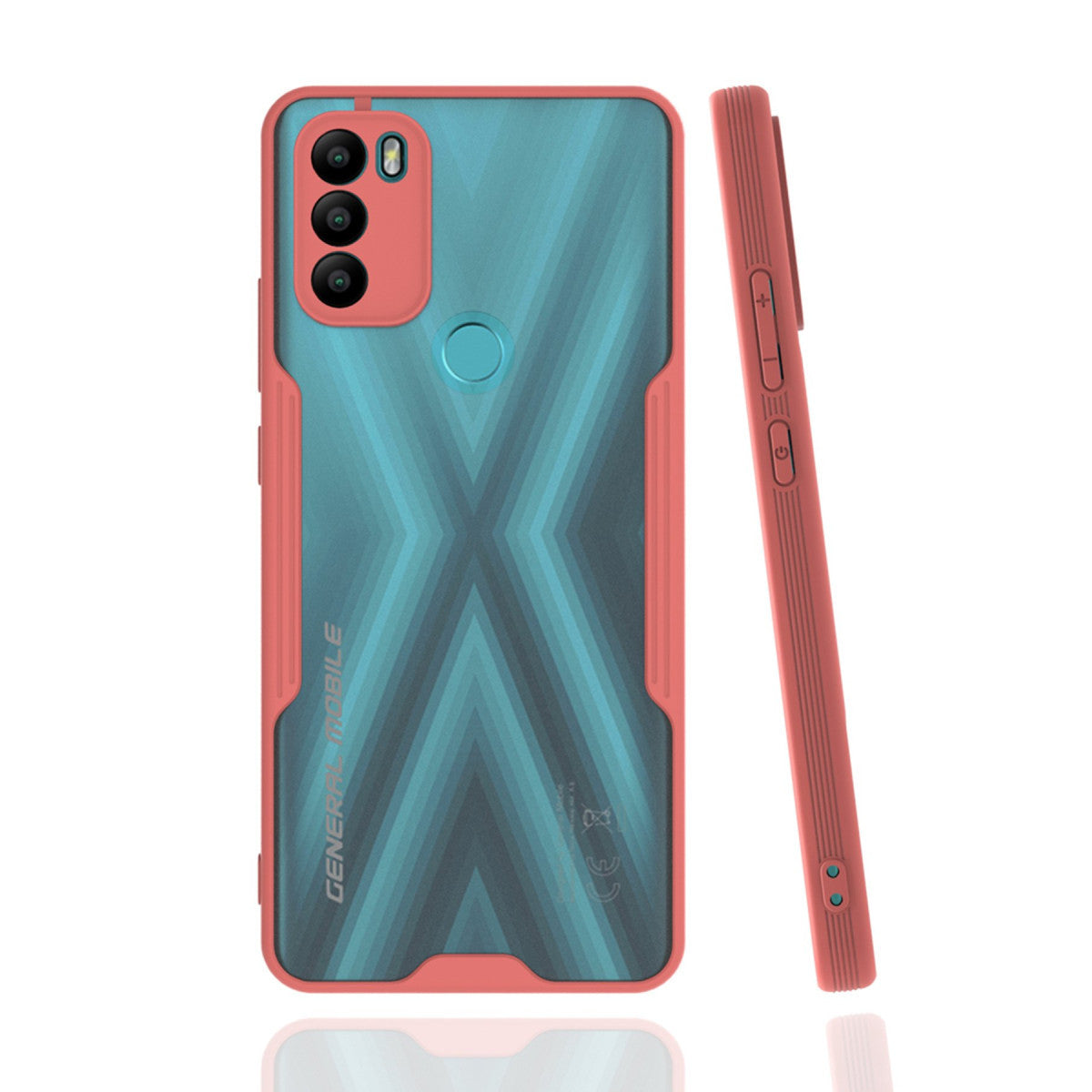 Newface General Mobile GM 21 Plus Kılıf Platin Silikon