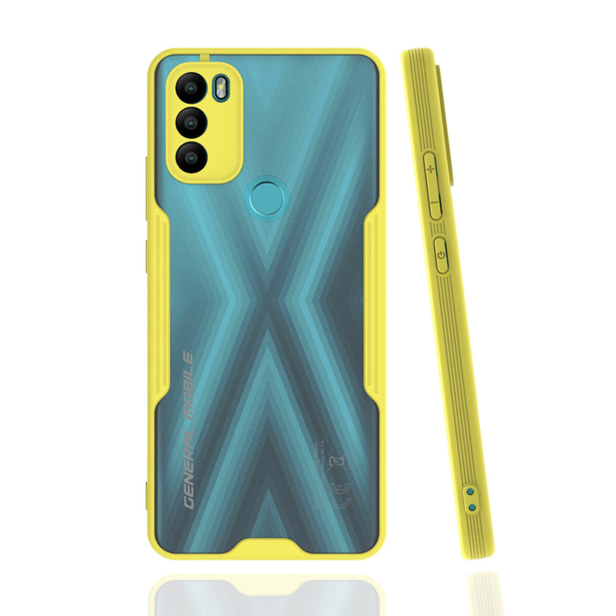 Newface General Mobile GM 21 Plus Kılıf Platin Silikon