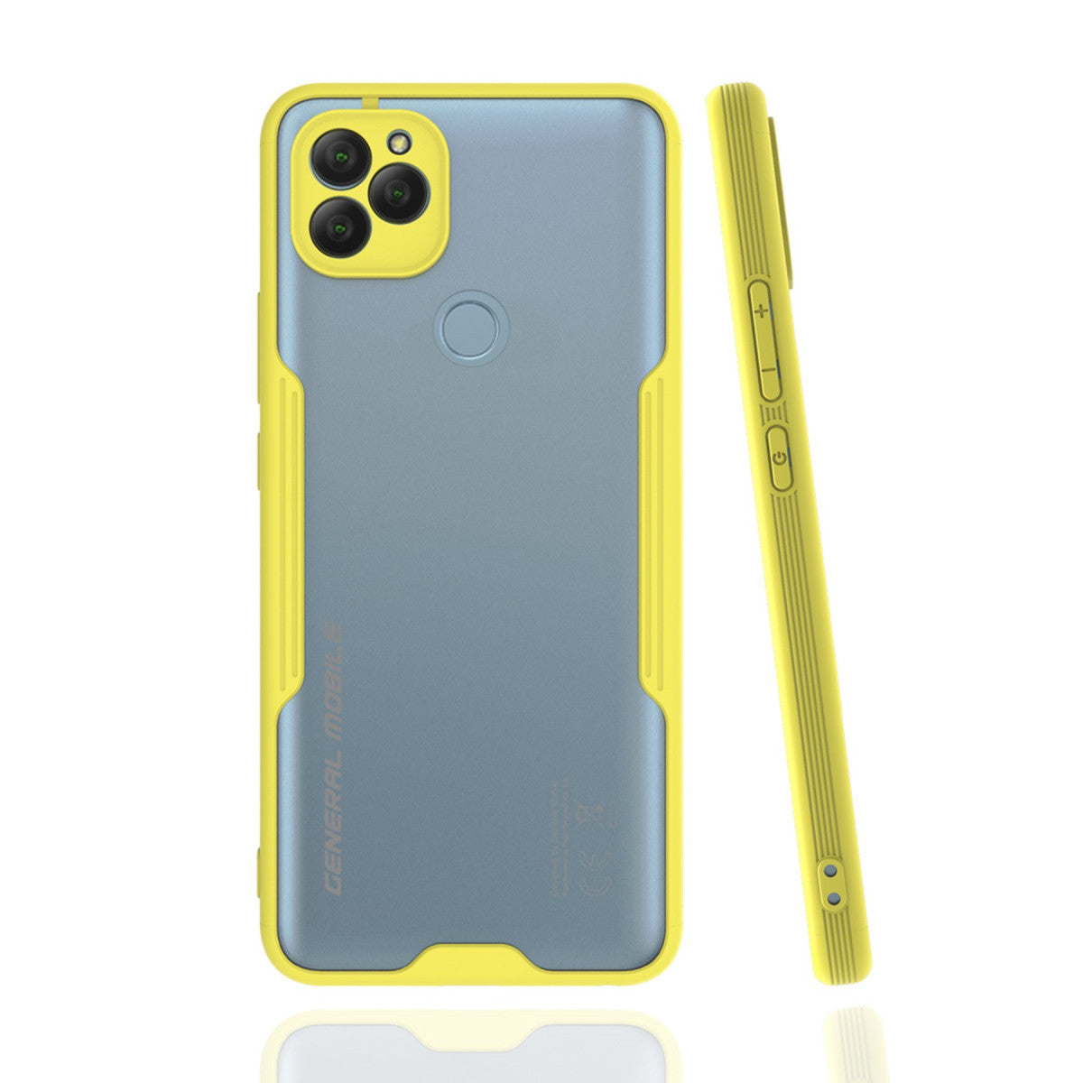 Newface General Mobile GM 22 Kılıf Platin Silikon