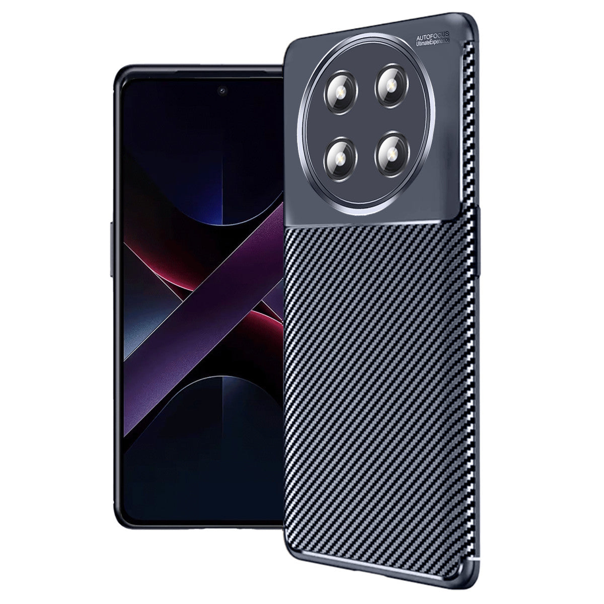 Newface Honor Magic 7 Lite Kılıf Auto Focus Karbon Kapak