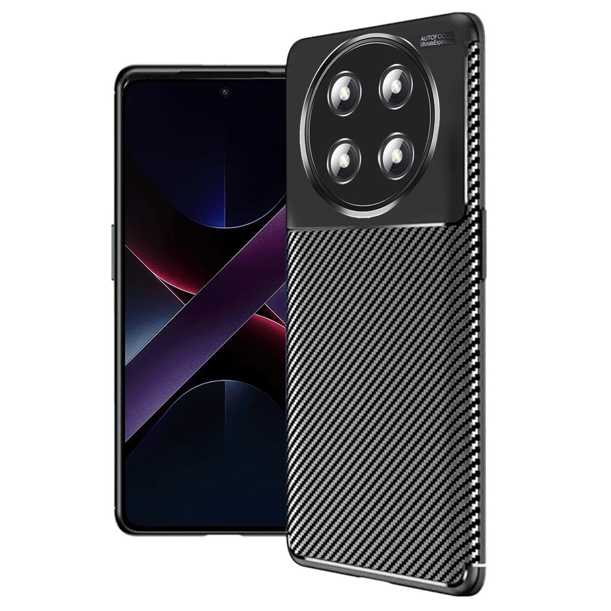 Newface Honor Magic 7 Lite Kılıf Auto Focus Karbon Kapak