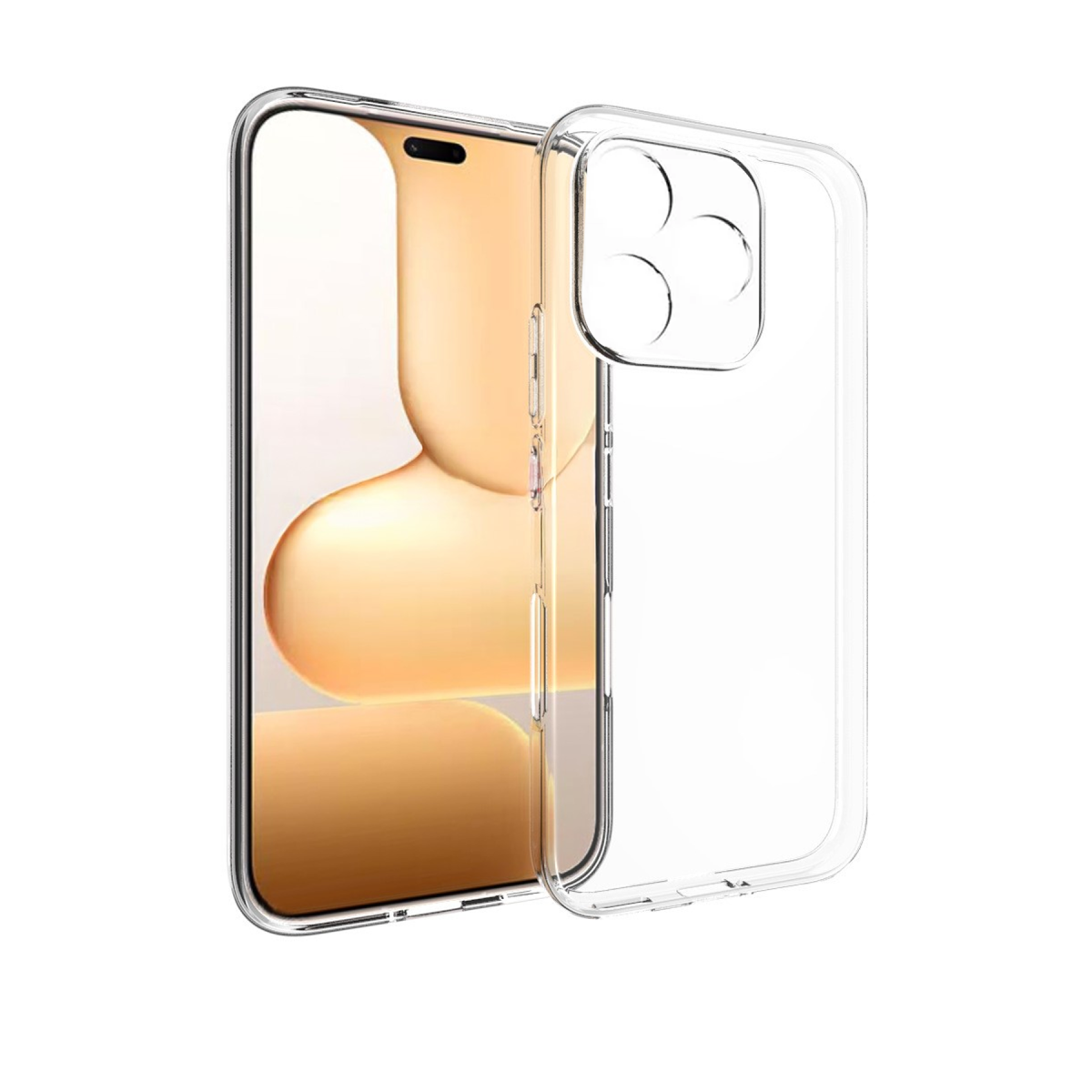 Newface Huawei Honor 600 Lite Lüx Şeffaf Silikon