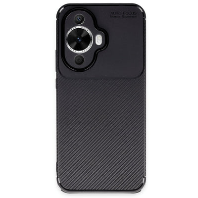 Newface Huawei Nova 12S Kılıf Auto Focus Karbon Kapak