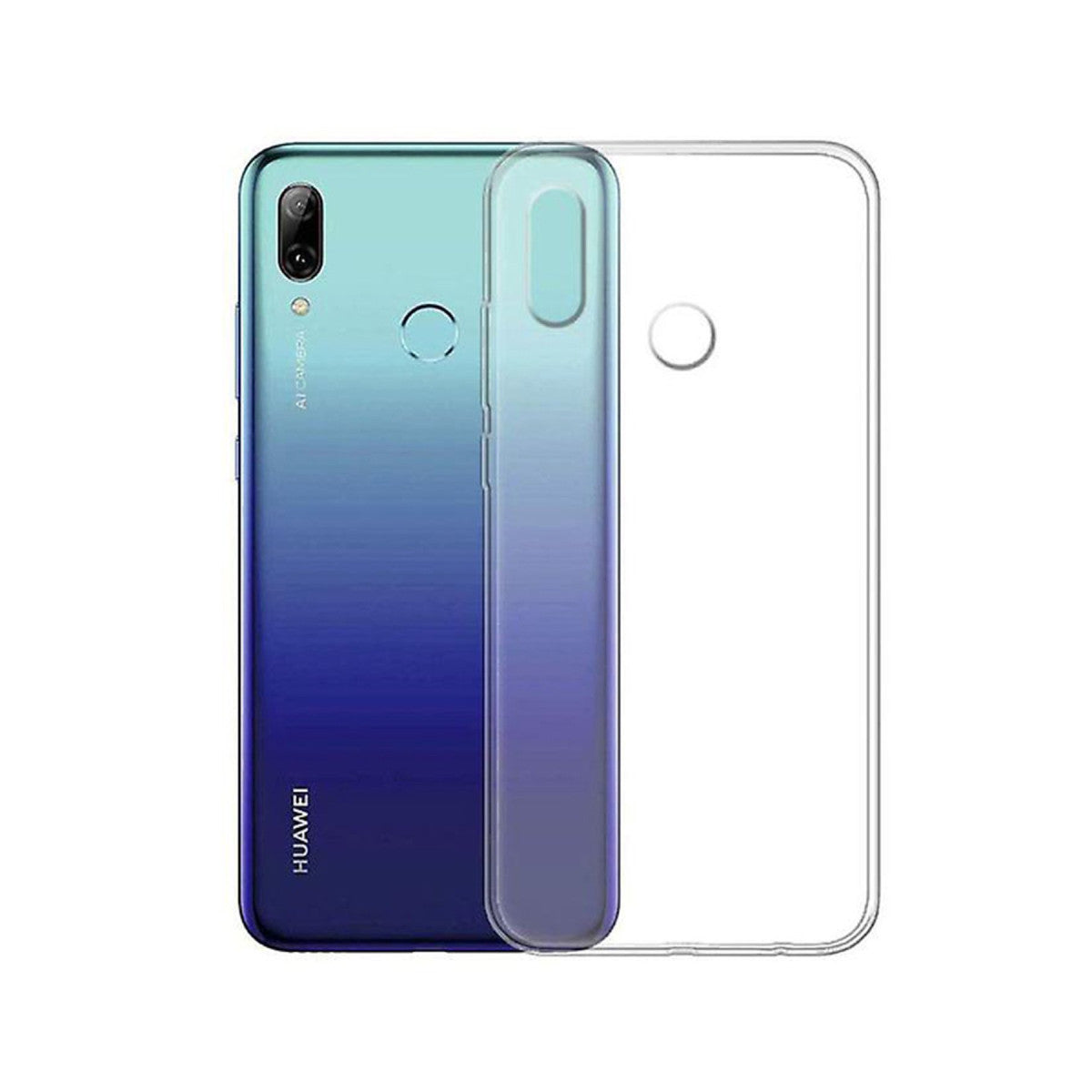 Newface Huawei P Smart 2019 Kılıf Lüx Şeffaf Silikon