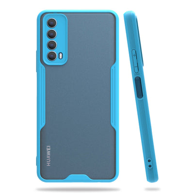 Newface Huawei P Smart 2021 Kılıf Platin Silikon
